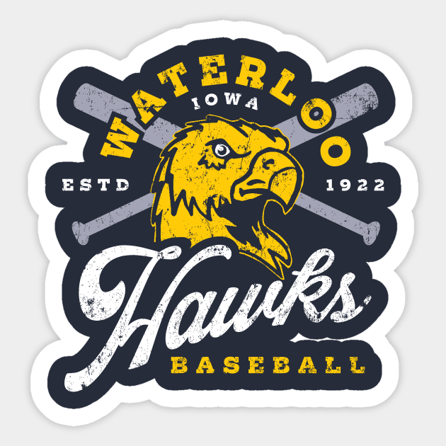 Waterloo Hawks Sticker by MindsparkCreative